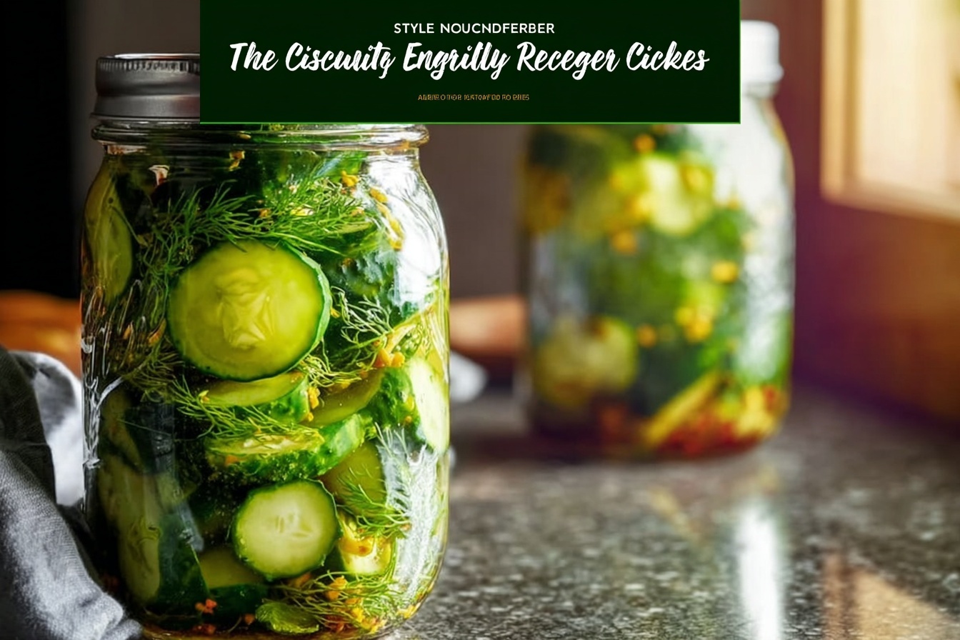 Refrigerator Pickles