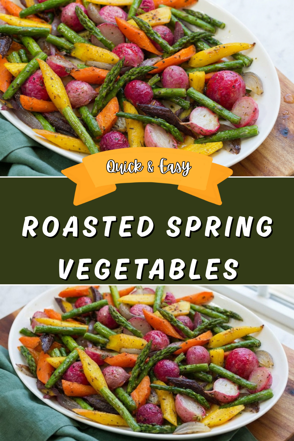 Roasted Spring Vegetables