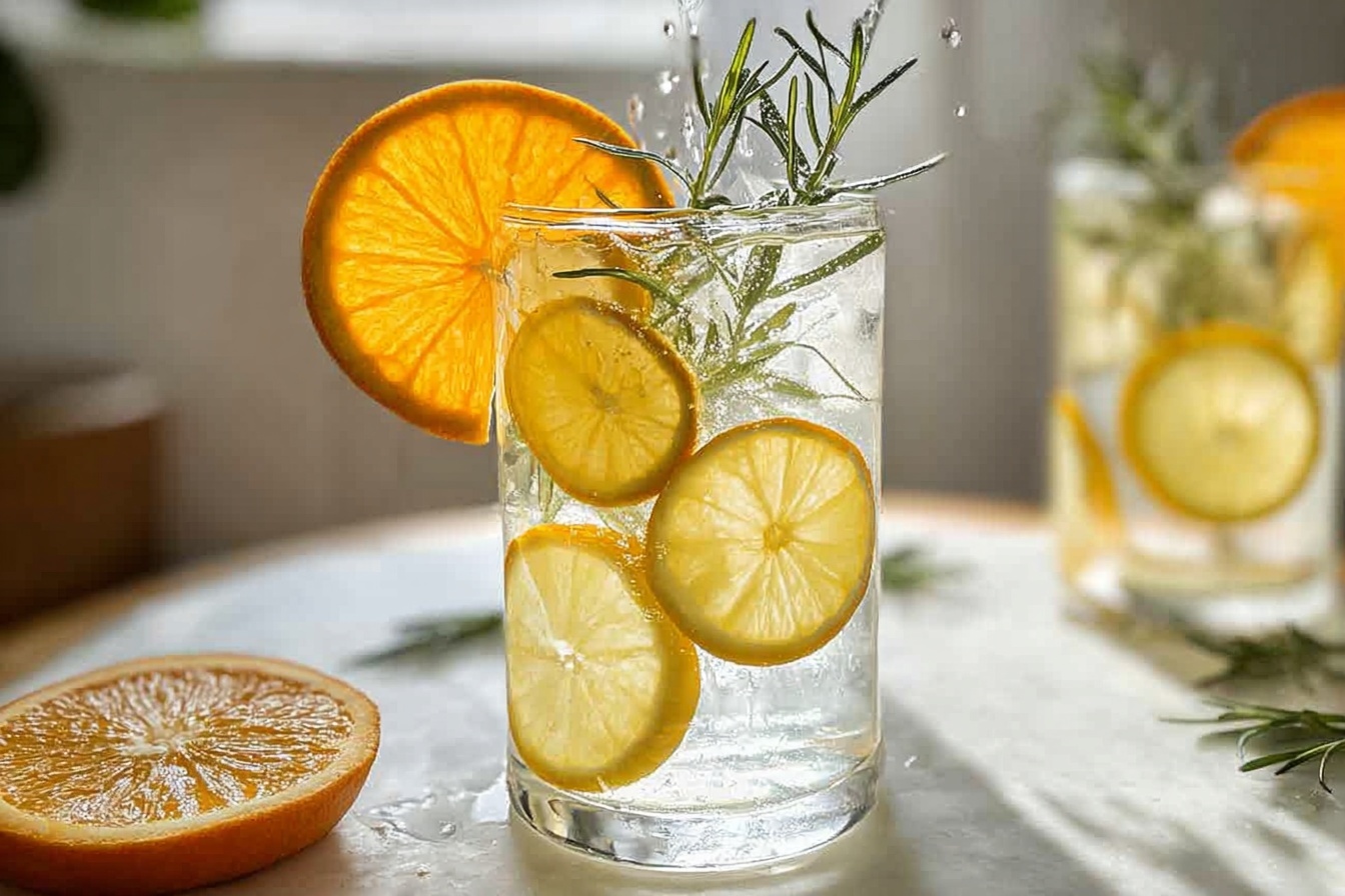 Rosemary Citrus Spritz Mocktail