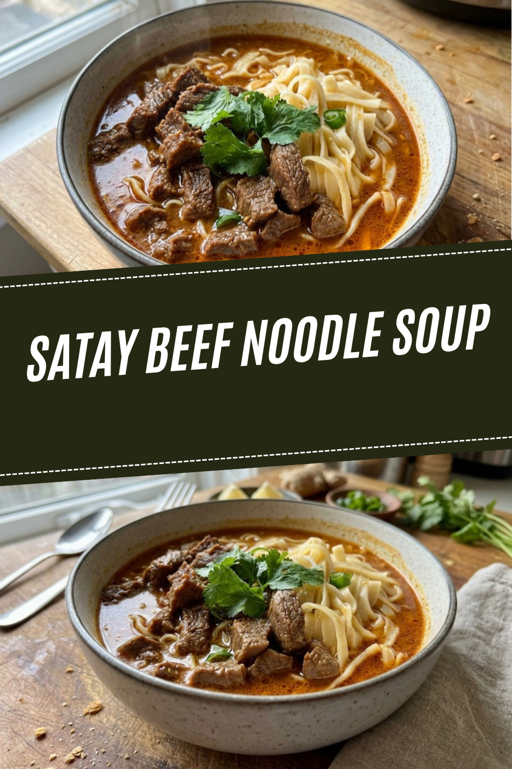 Satay Beef Noodle Soup