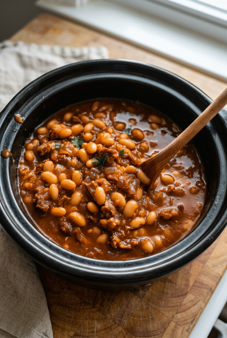 Slow Cooker Pork And Beans 16.Png