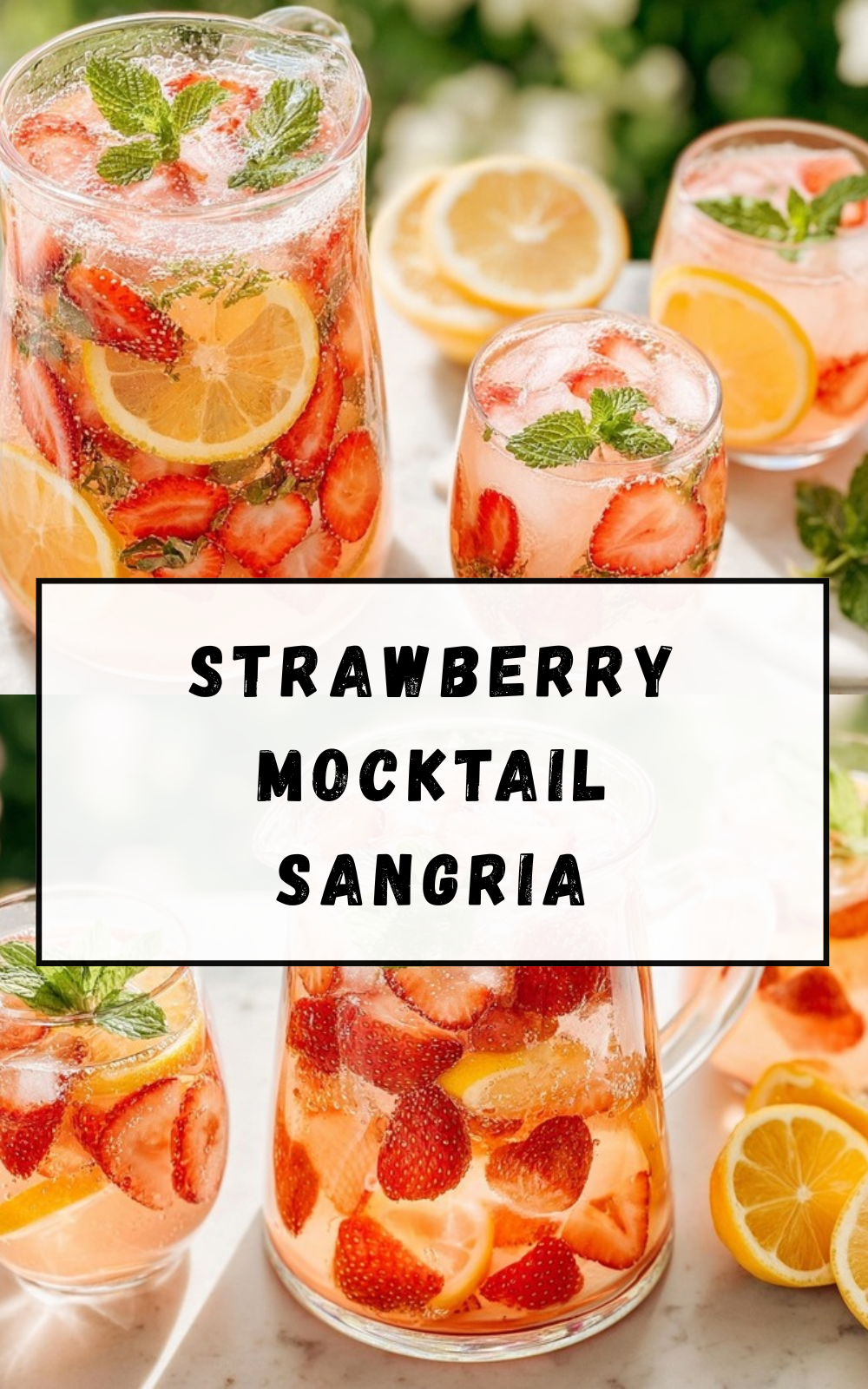 Strawberry Mocktail Sangria