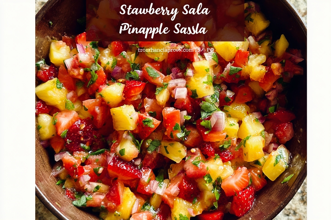 Strawberry Pineapple Salsa