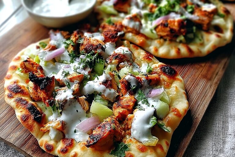 Tandoori Chicken Naan Pizza 19.Png