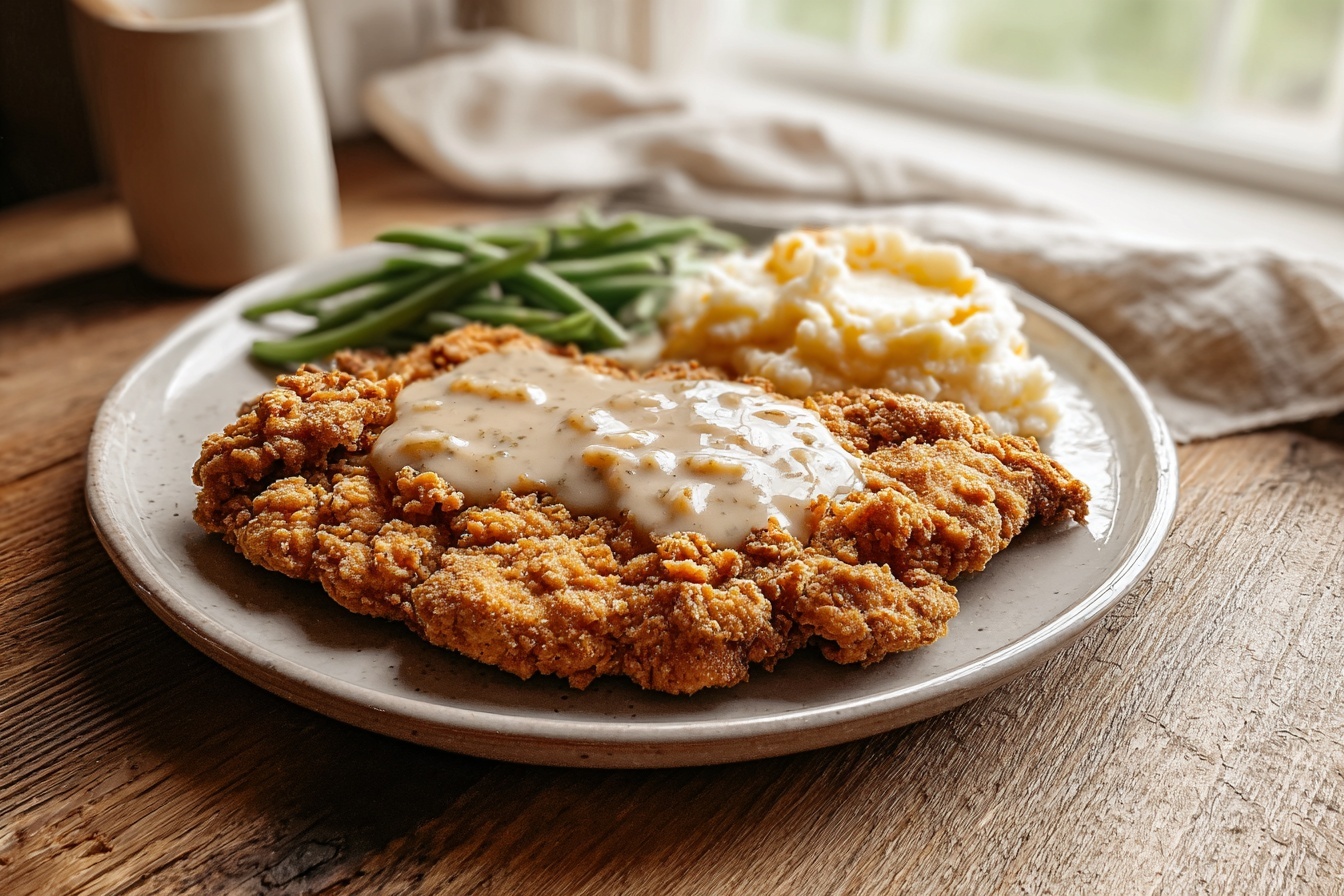 Ultimate Crispy Chicken Fried Steak