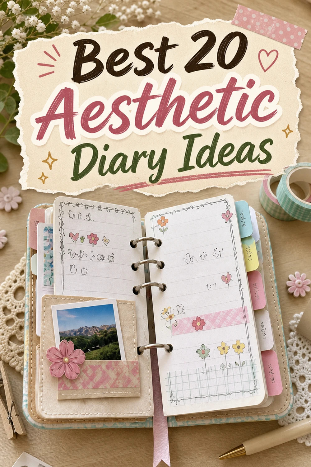 Best 20 Aesthetic Diary Ideas You Need To Try