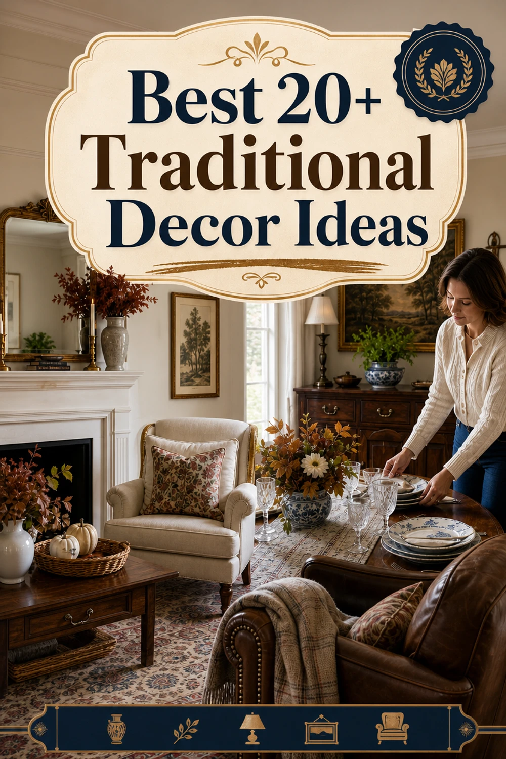 Best 20+ Traditional Decor Ideas For A Warm, Timeless Home